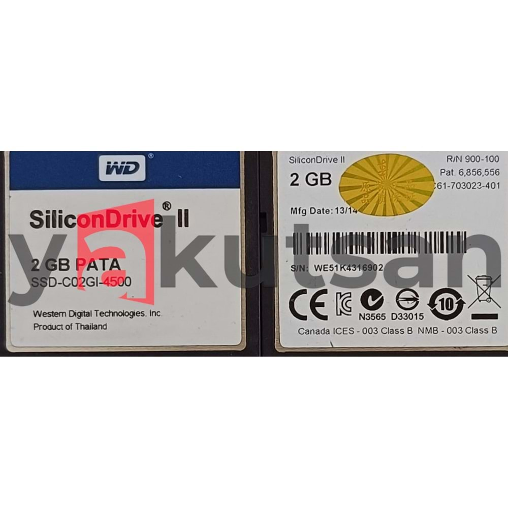 SİLİCON DRİVE 2 GB