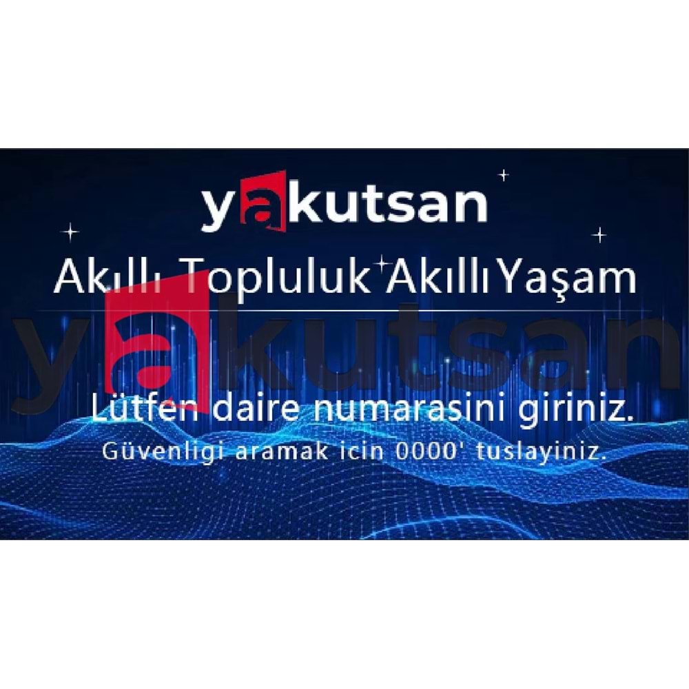 DİYAFON DAİRE İÇİ EKRAN