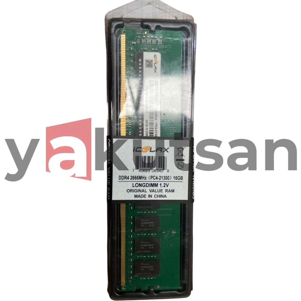 DDR4 16GB 2666MHZ MASAÜSTÜ
