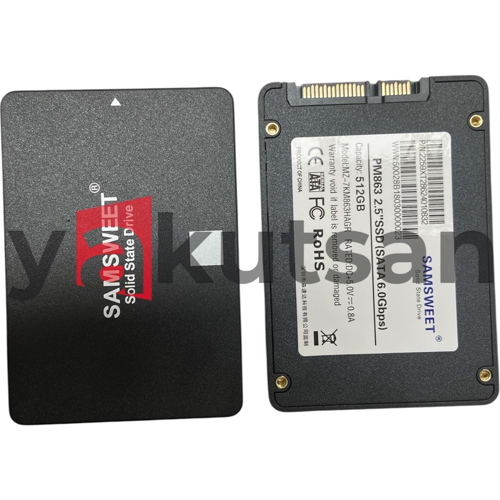 512GB 2.5 SSD SATA 6.0GBPS