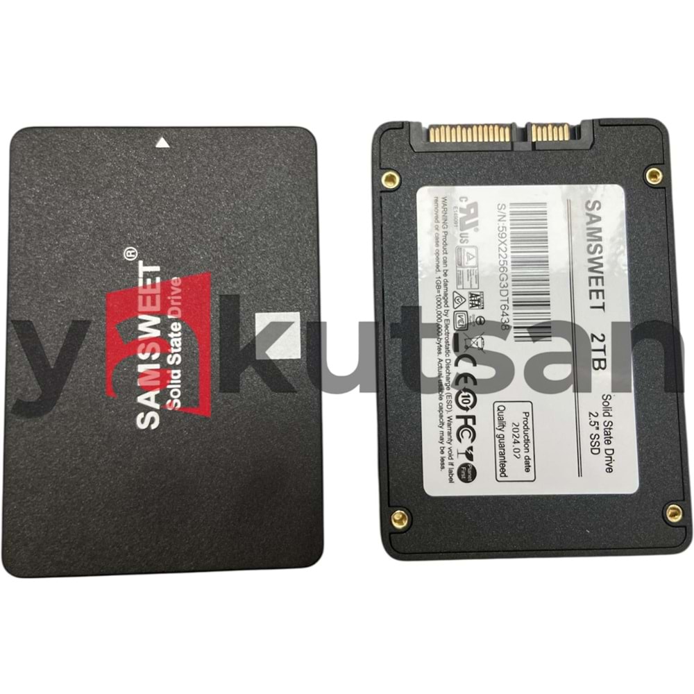 2TB 2.5 SSD SATA 6.0GBPS