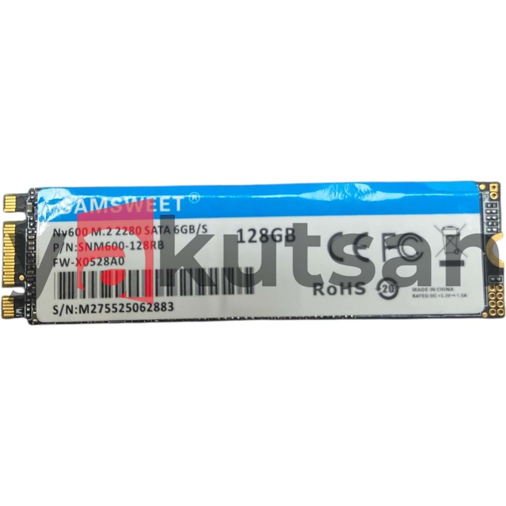 128GB Nv600 M.2 2280 SATA 6GB/S