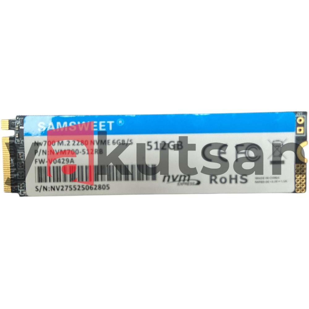 512GB NV700 M.2 2280 NVME 6GB/S