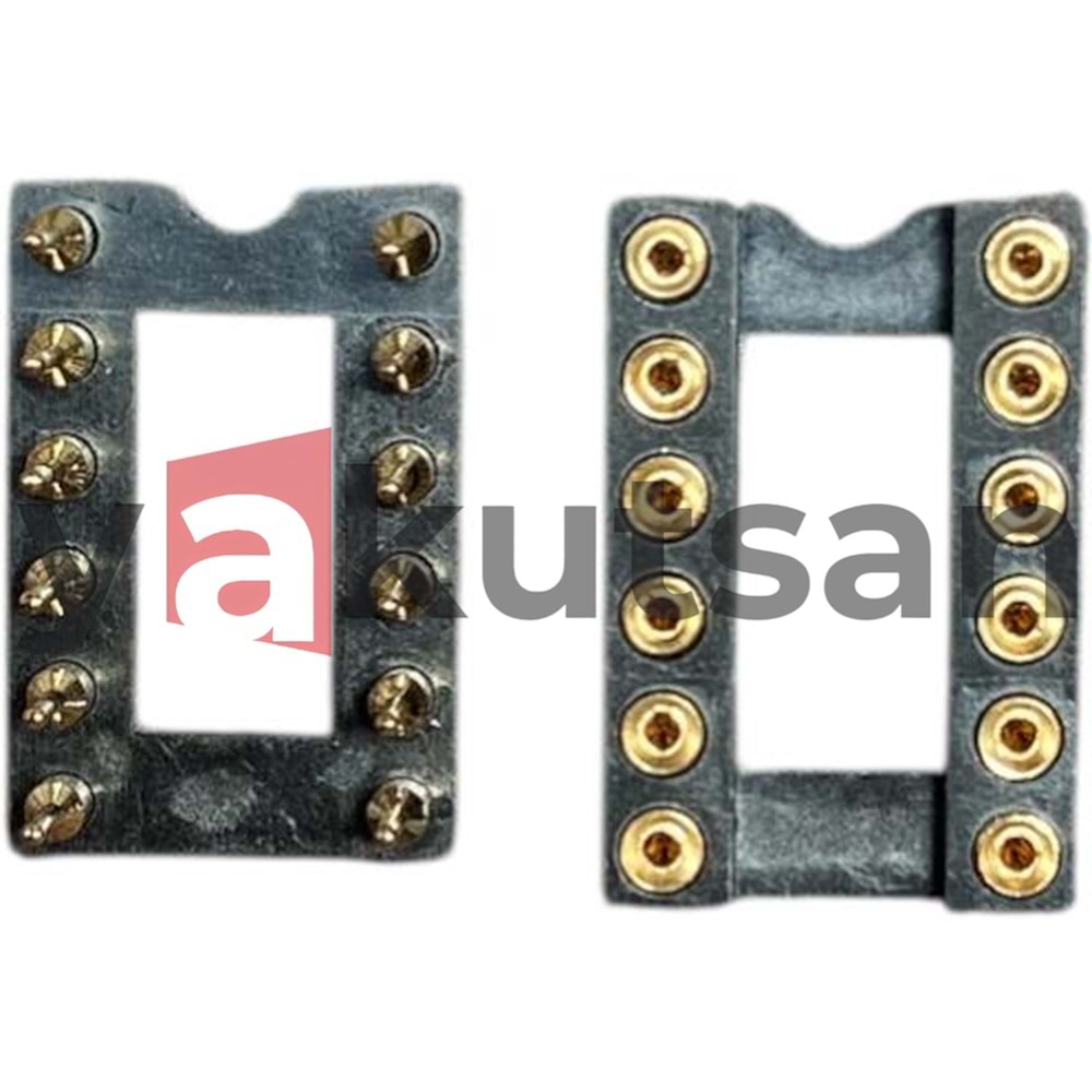DS1001-01-12B8NSF6 2.54mm 12 PIN FULL GOLD