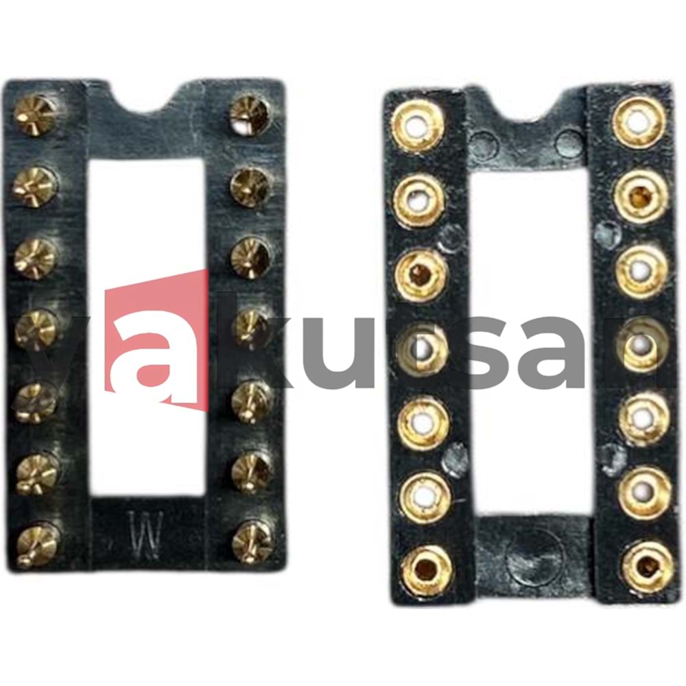 DS1001-01-14B8NSF6 2.54mm 14 PIN FULL GOLD