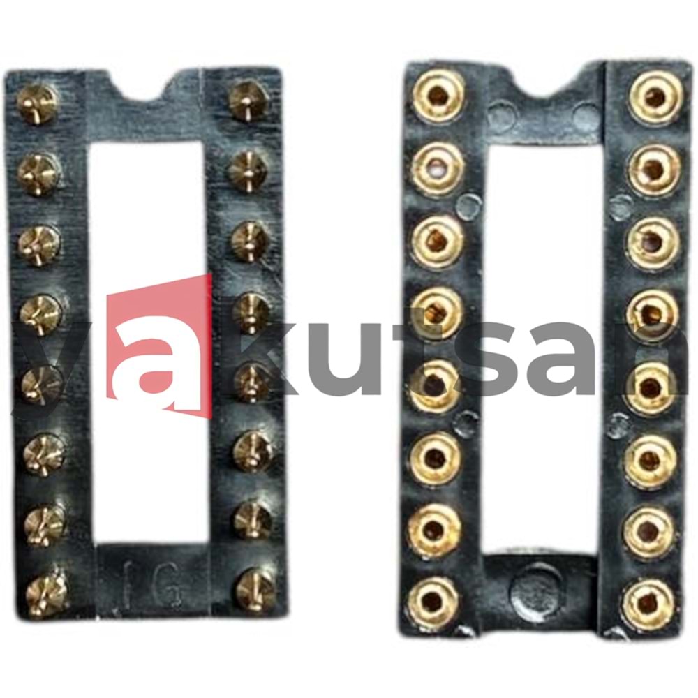 DS1001-01-16B8NSF6S 2.54mm 16 PIN FULL GOLD