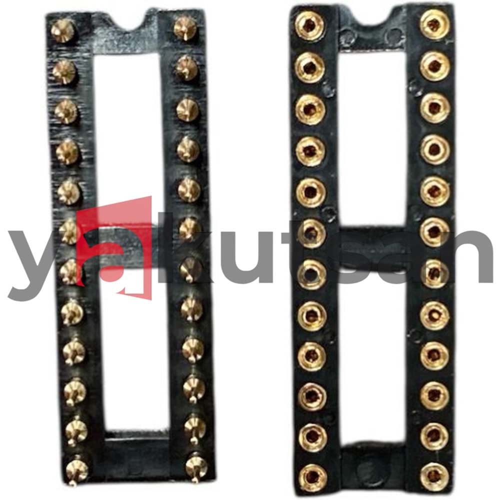 DS1001-01-24B8NSF6S 2.54mm 24 PIN FULL GOLD