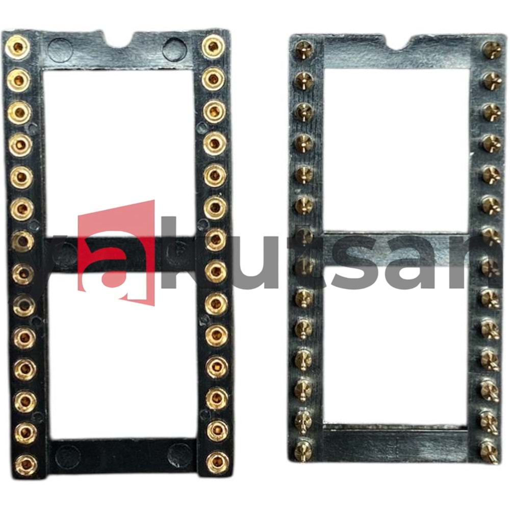DS1001-01-28B8WSF6S 2.54mm 28PW FULL GOLD