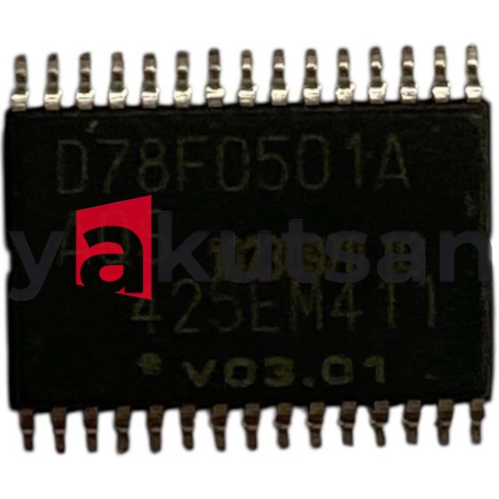 D78F0501A PROĞRAMLI TEST EDİLMİŞ