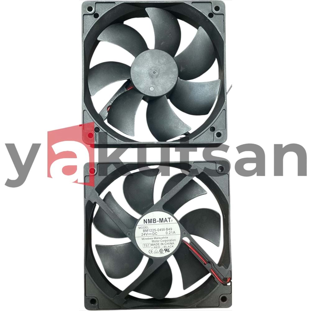 BM1225-04W-B49 24V DC 0.21A 120*120*25 MM
