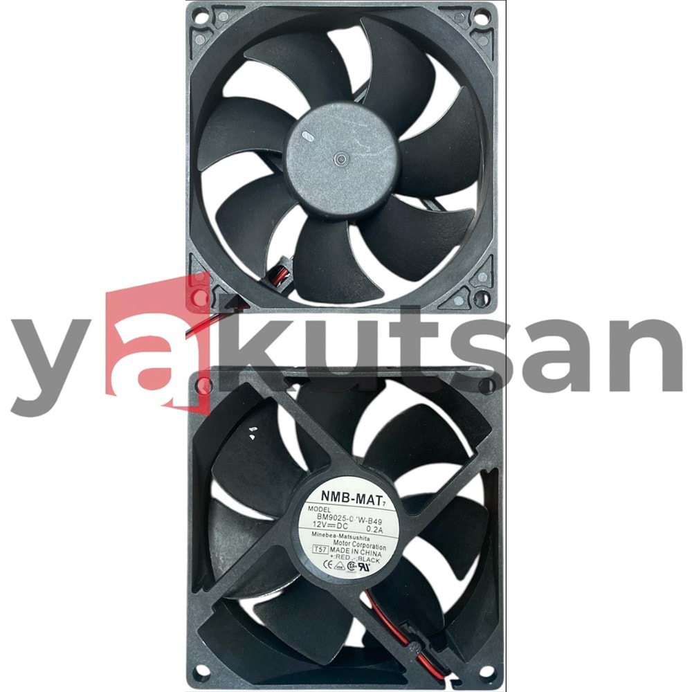 BM9025-04W-B49 12V DC 0.2A 90*90*25 MM