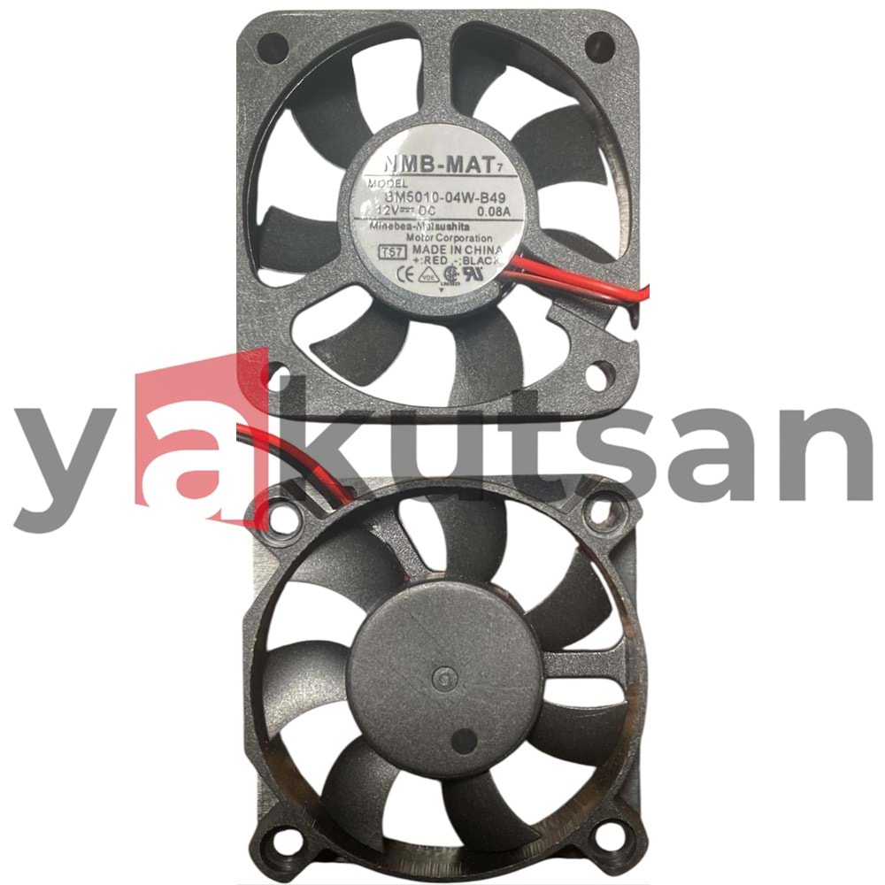 BM5010-04W-B49 12V DC 0.08A 50*50*10 MM