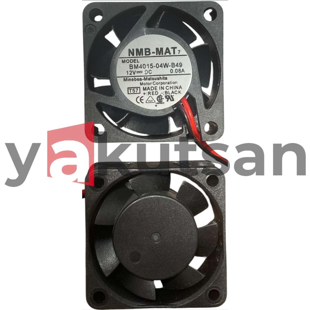 BM4015-04W-B49 12V DC 0.08A 40*40*15 MM