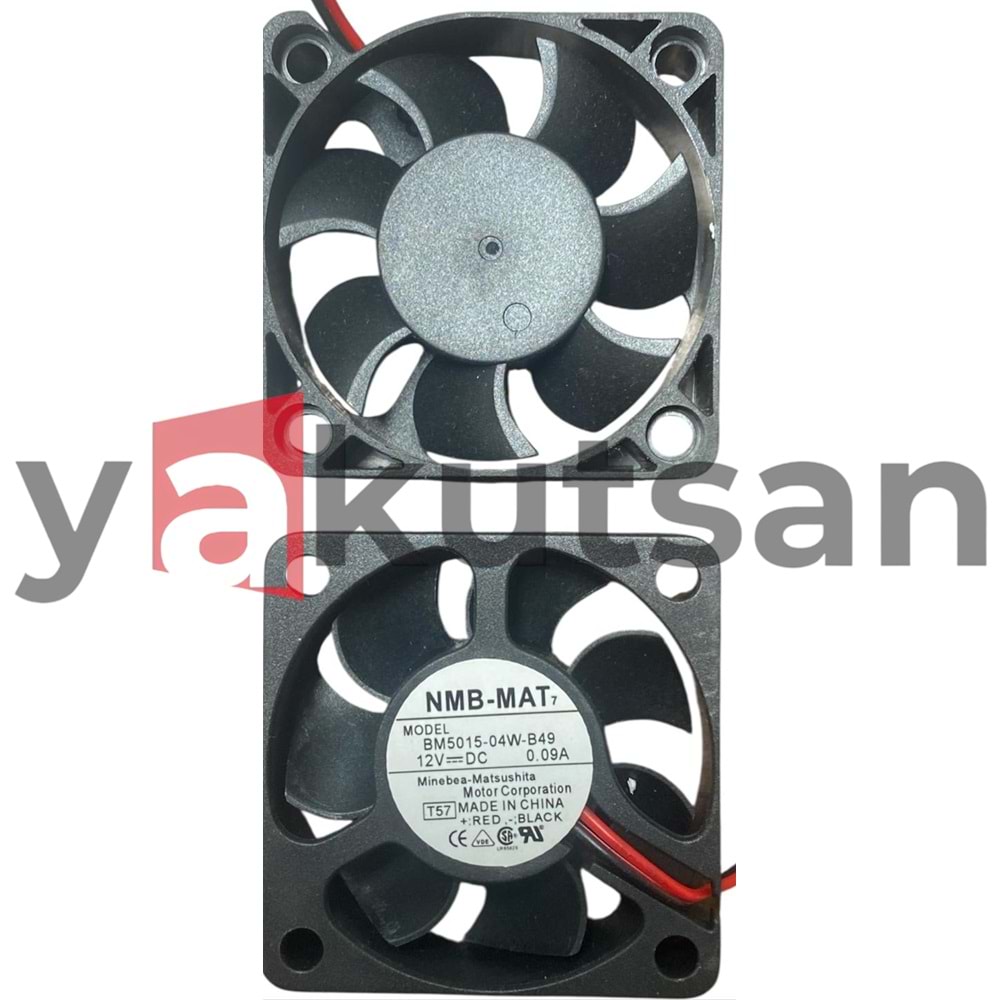 BM5015-04W-B49 12V DC 0.09A 50*50*15 MM