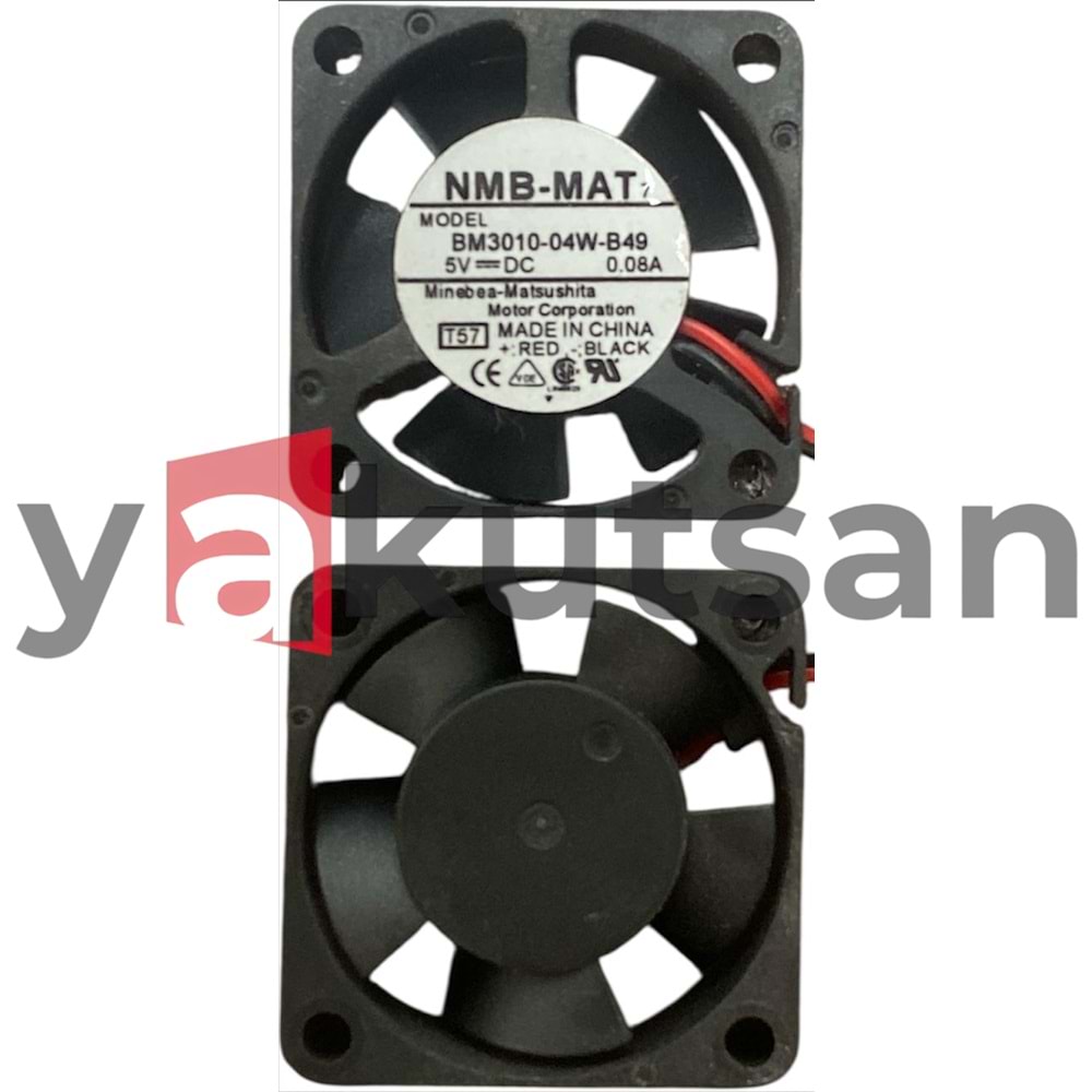 BM3010-04W-B49 5V DC 0.08A 30*30*10 MM