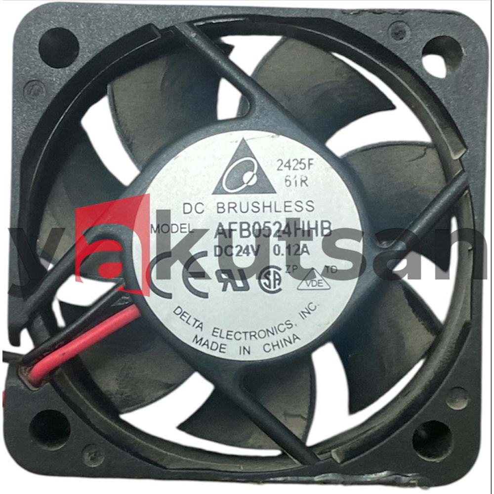 AFB0524HHB DC24V 0.12A 50*50*15 MM