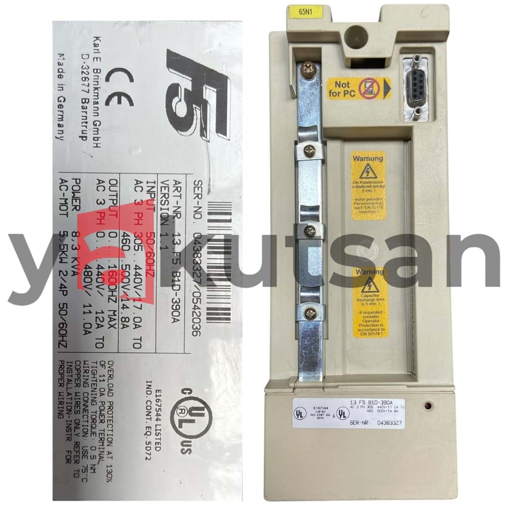 KEB 13.F5.B1D-390A 5.5KW