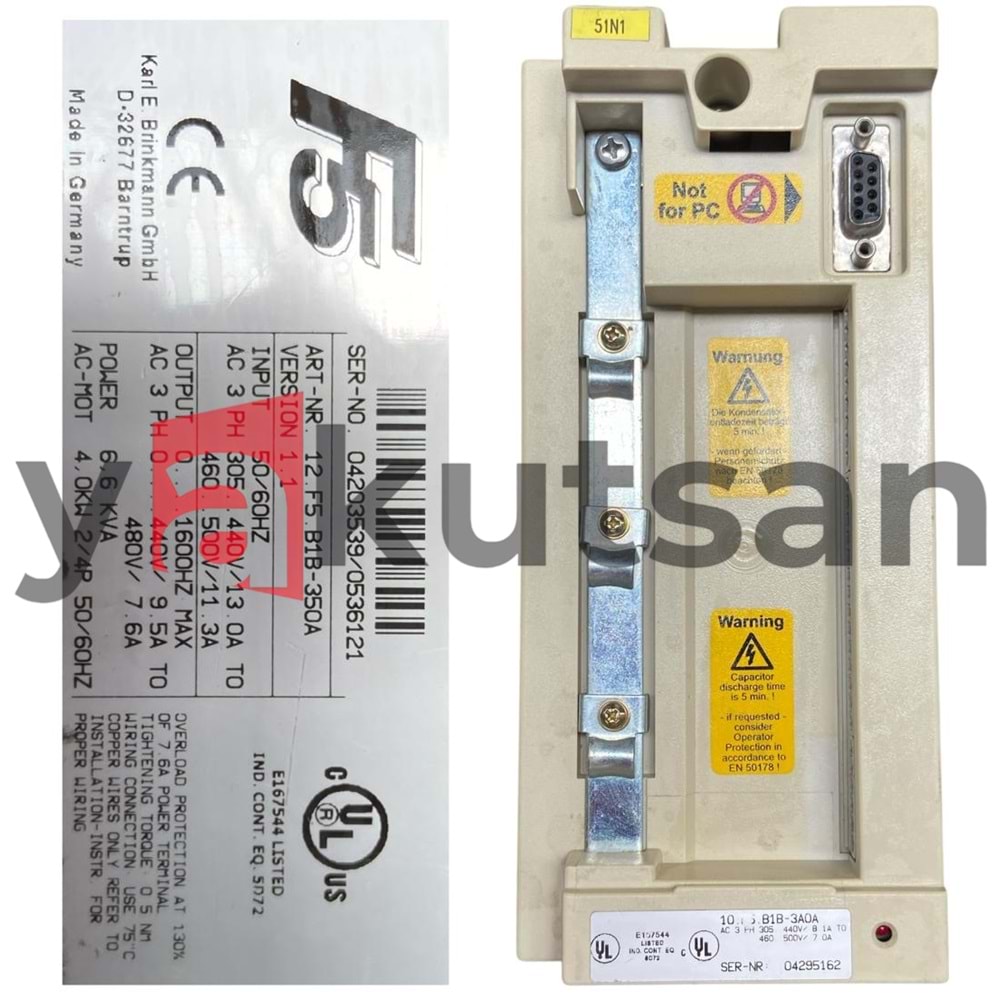 KEB B12.F5.B1B-350A 4.0KW