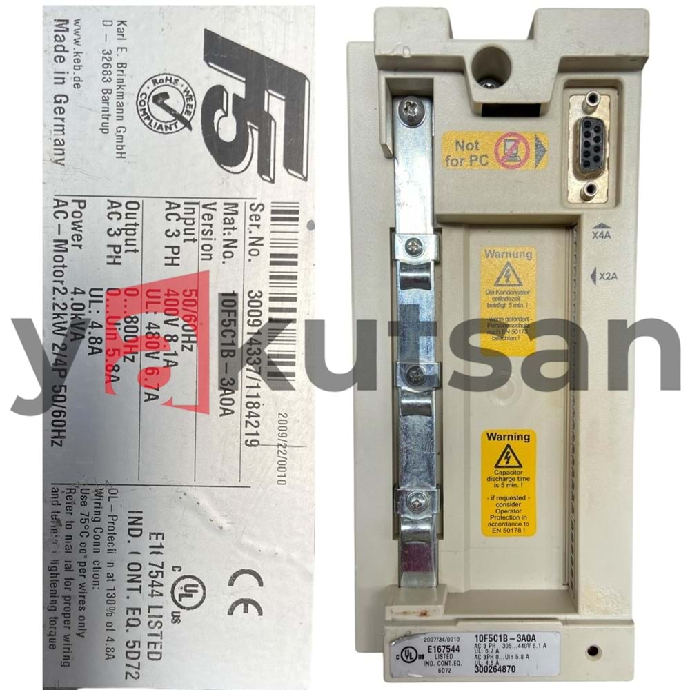 KEB 10F5C1B-3A0A 2.2KW