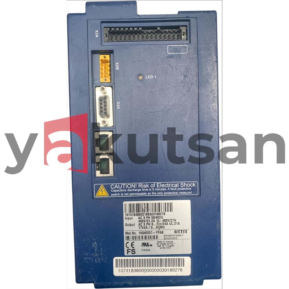 15G6DDC-YFAB 17KVA U6