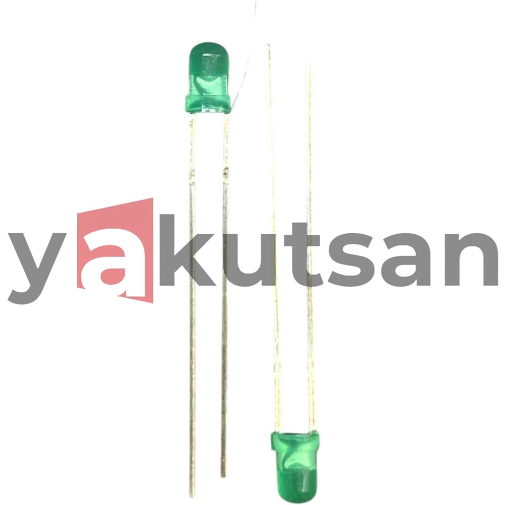 3MM YEŞİL MİNİ LED