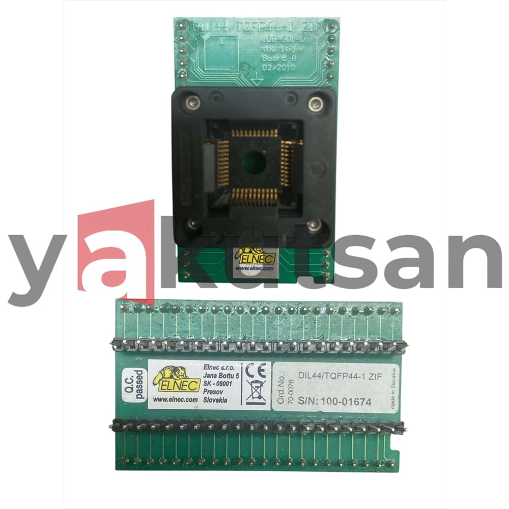 DIL44/TQFP44-1 ZIF 70-0076