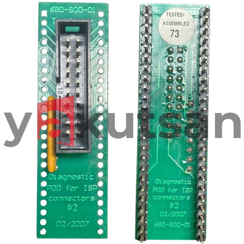 DIAGNOSTIC POD FOR ISP CONNECTORS