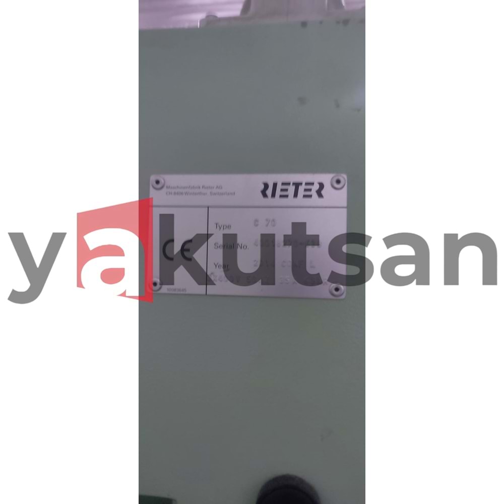 C70 RİETER TARAK
