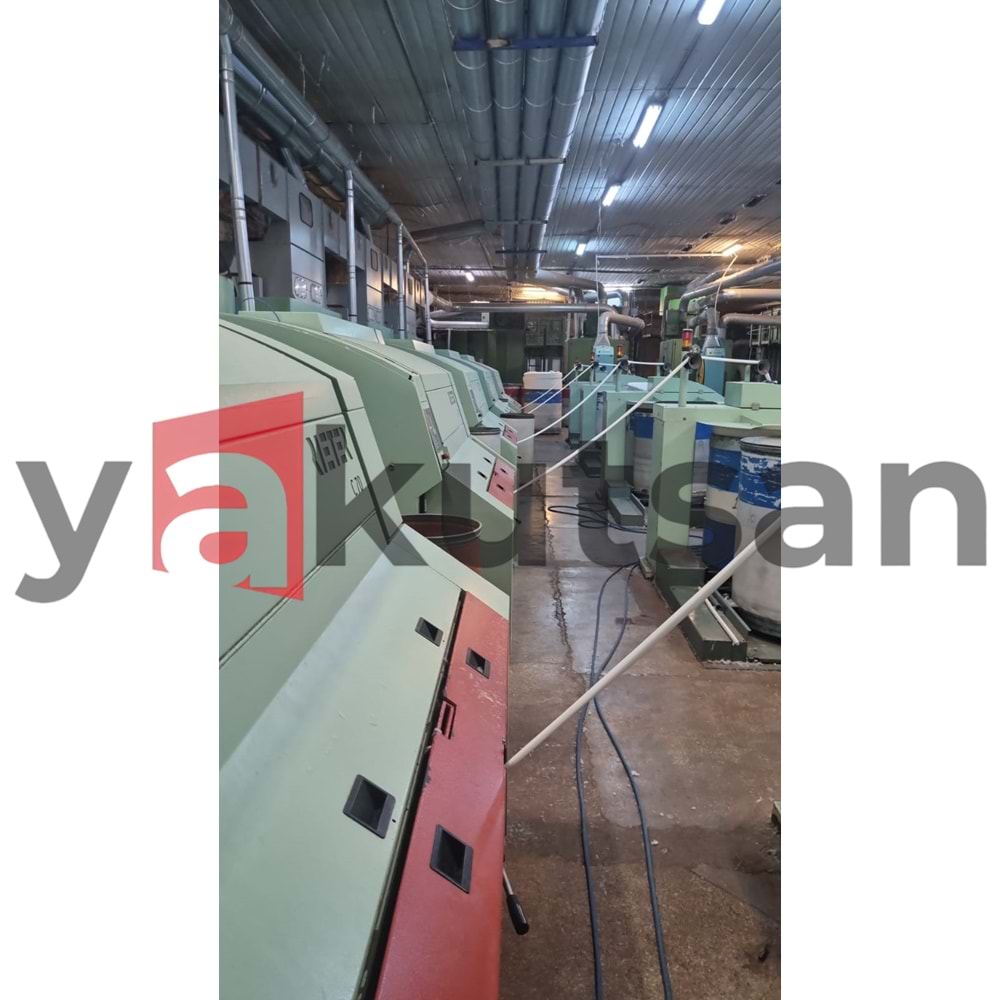 KOMPLE SATLIK RİETER R60 İPLİK TESİSİS-COMPLETE RİETER R60 SPİNİNG PLANT FOR SALE