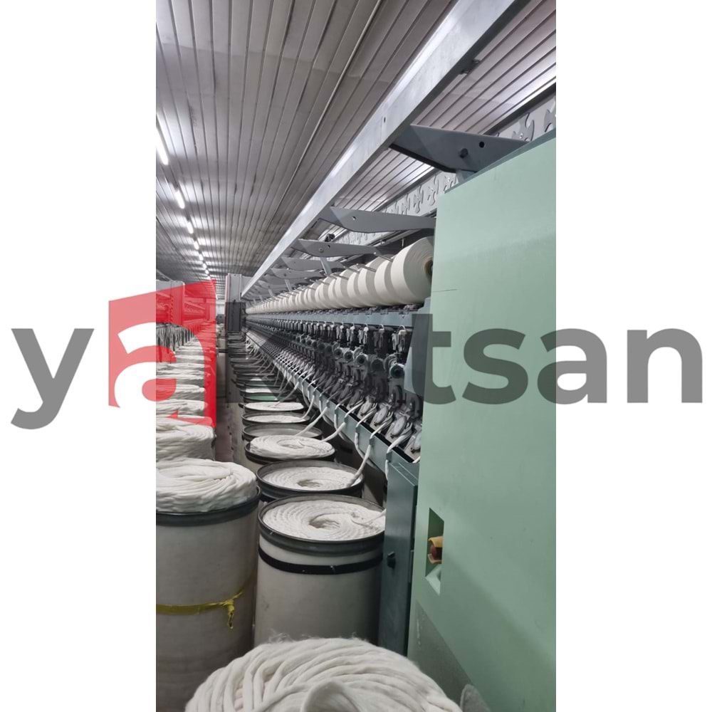 KOMPLE SATLIK RİETER R60 İPLİK TESİSİS-COMPLETE RİETER R60 SPİNİNG PLANT FOR SALE