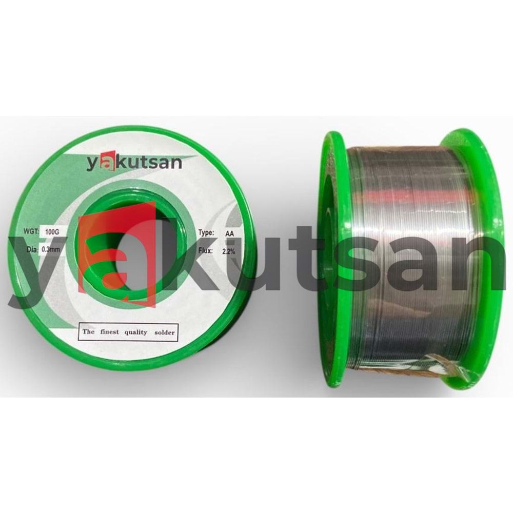 0.3mm 100 GR LEHİM TELİ MÜKEMMEL LEHİM GARANTİLİ