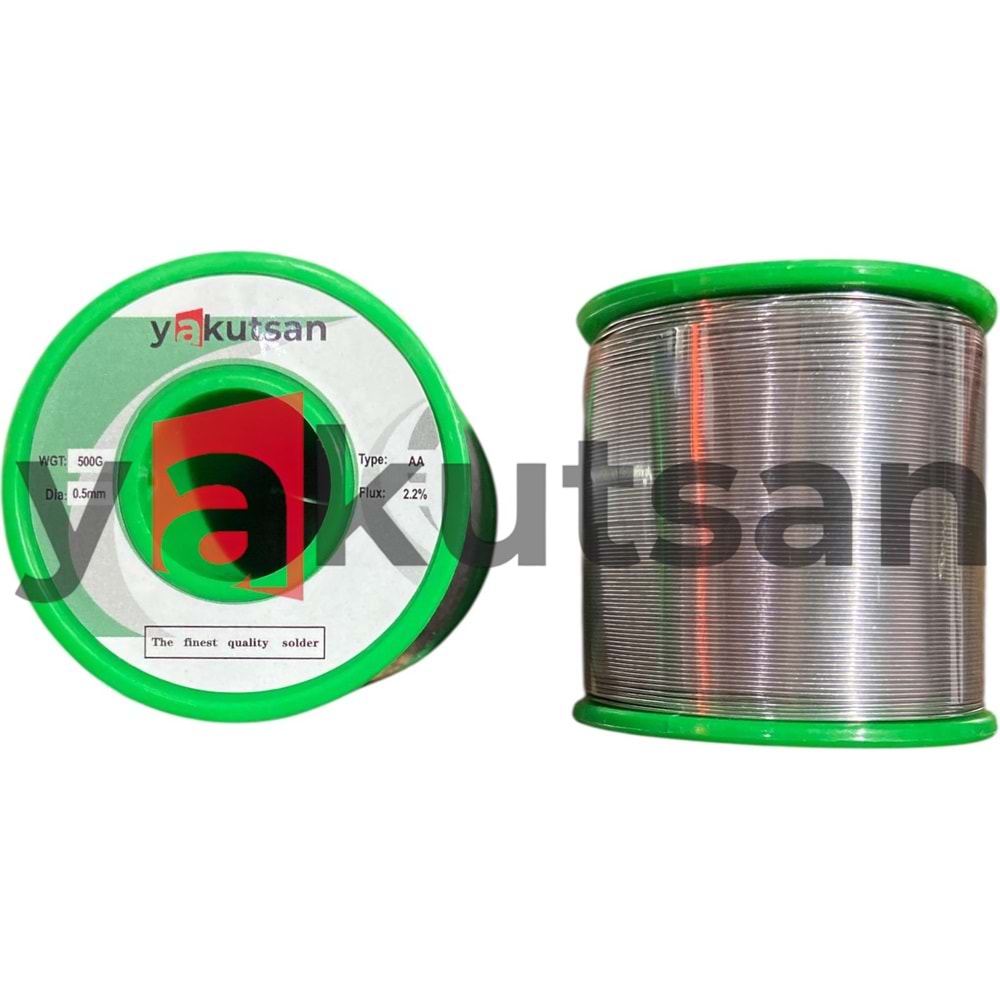 0.5mm 500 GR LEHİM TELİ BİRİNCİ SINIF YÜZDE YÜZ GARANTİLİ