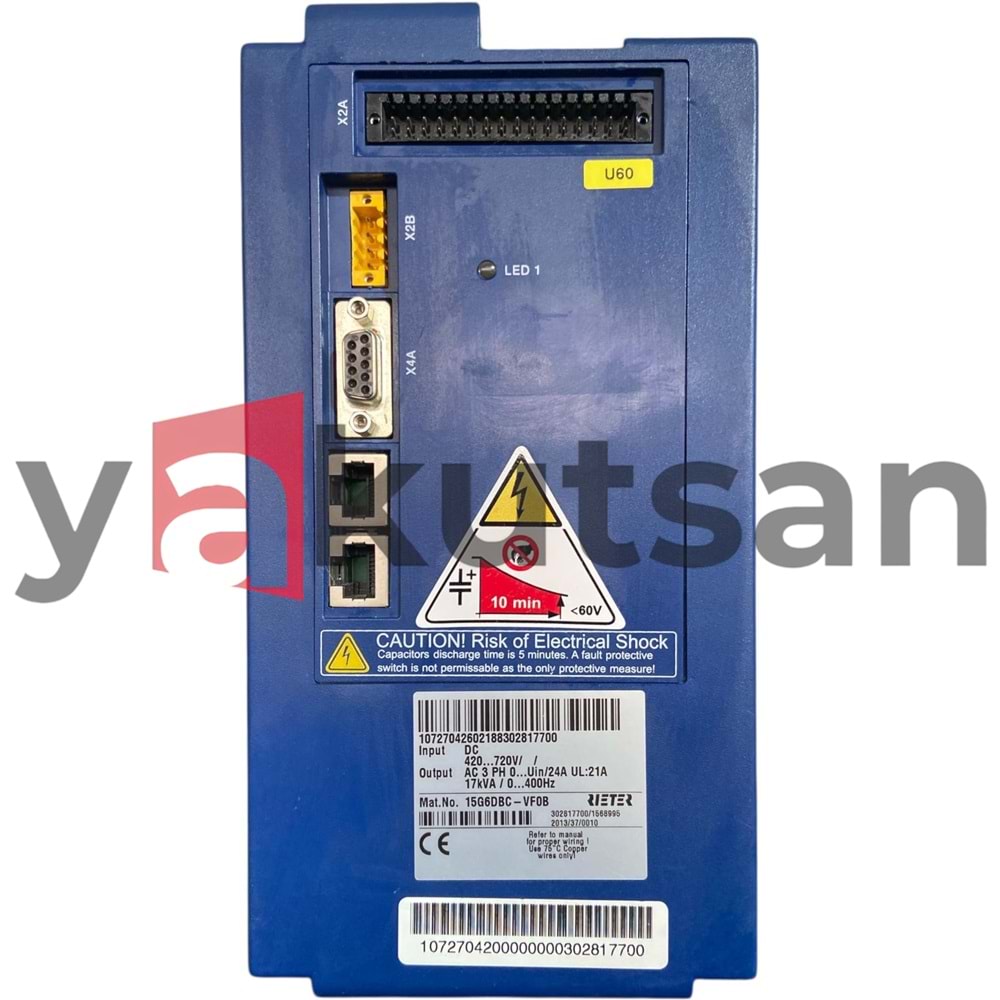 U60 15G6DBC-VF0B 17KVA