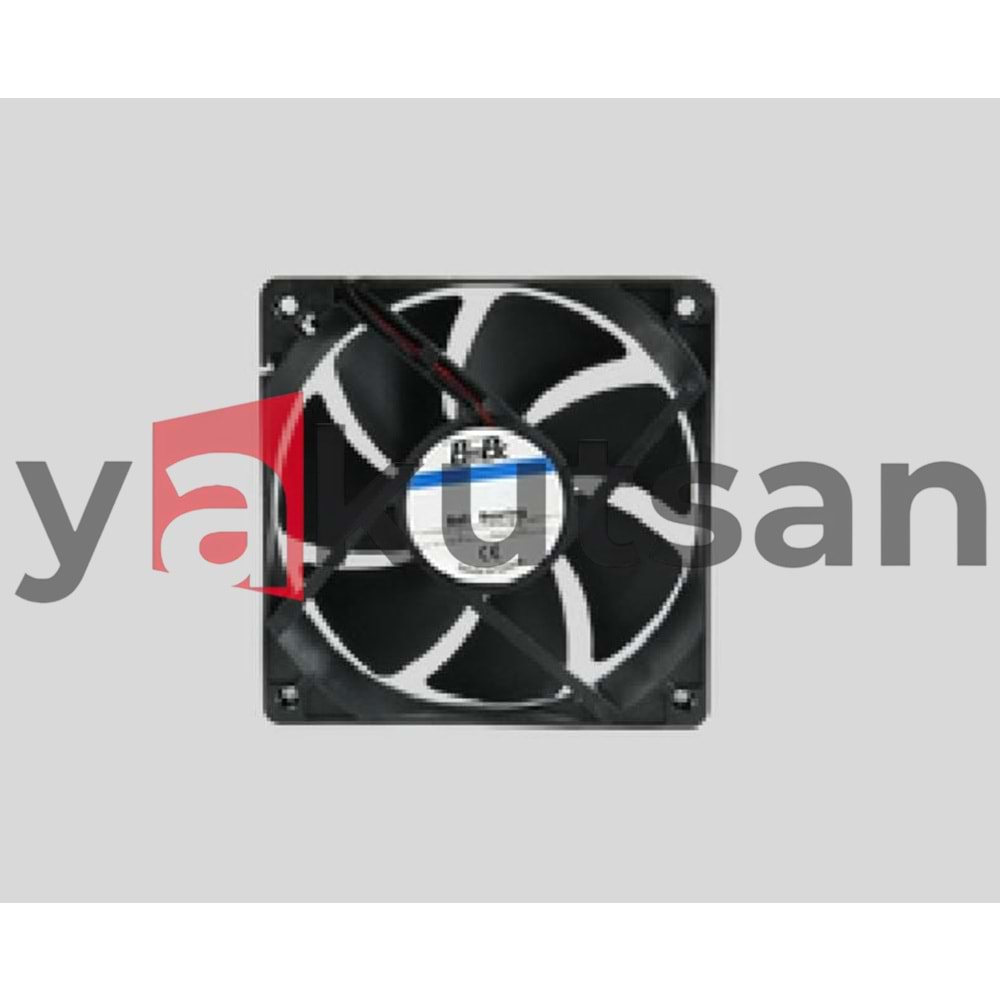 BMBC 12VDC 120mmX120mmX25mm 3W 2400RMP 83m³ SEKMAN YATAKLI