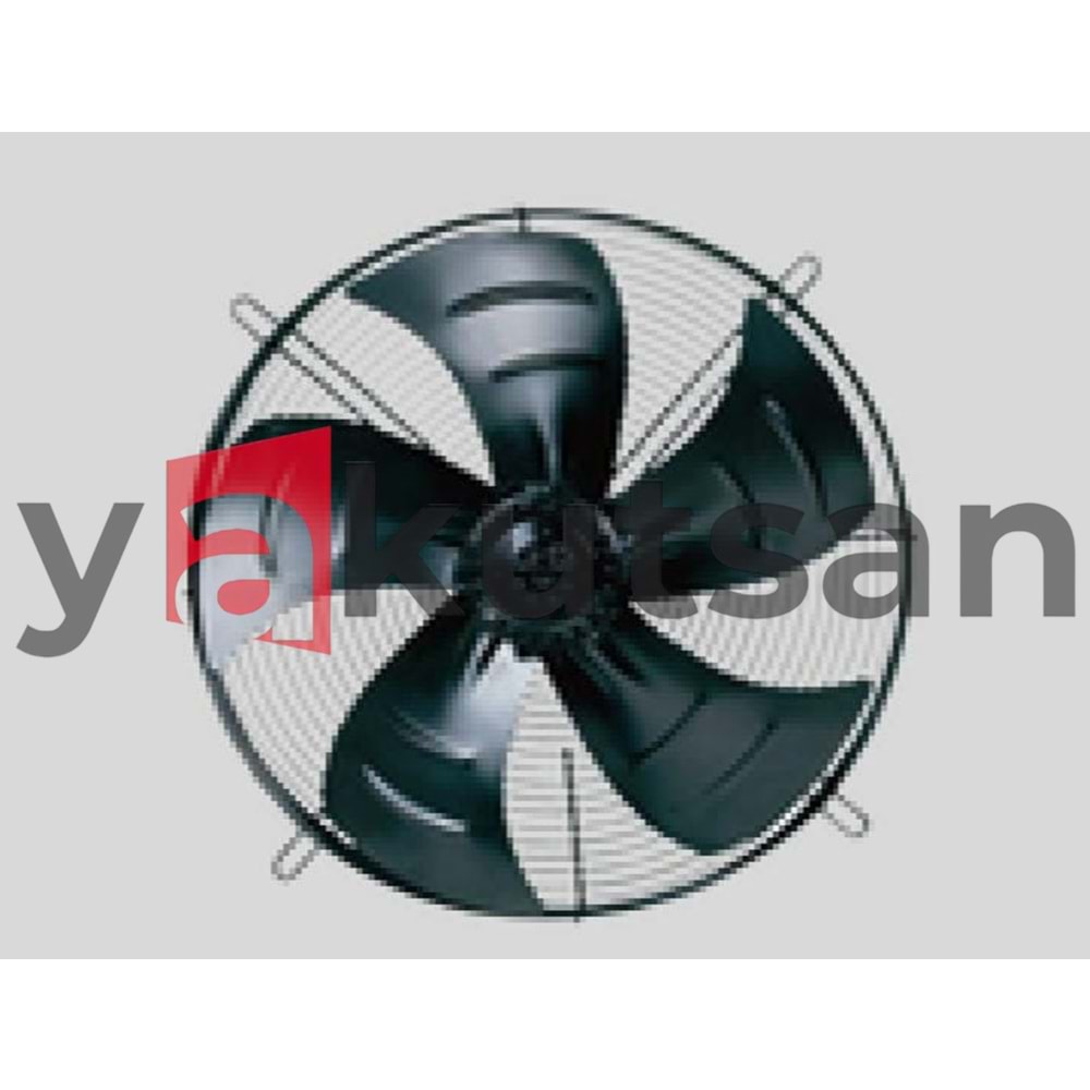 BMBC 220VAC 522mm ÇAP 130mmYÜK 1350RMP 85W 700m³ BİLYE YATAKLI