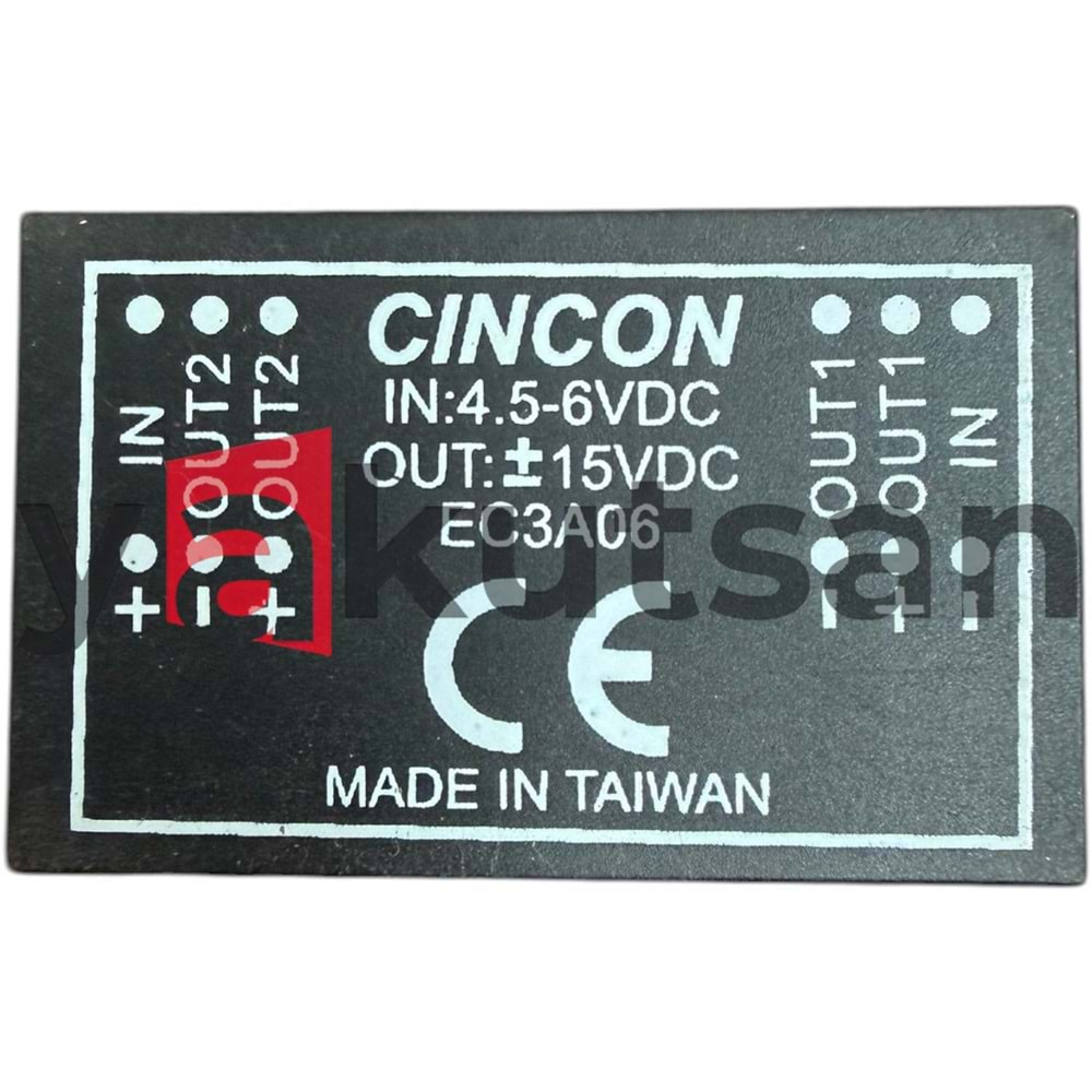 EC3A06 CINCON IN:4.5-6VDC