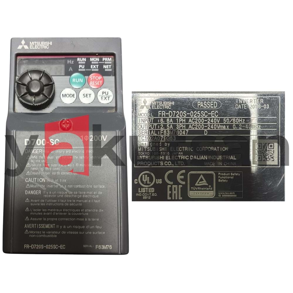 FR-D720S-025SC-EC D700-SC