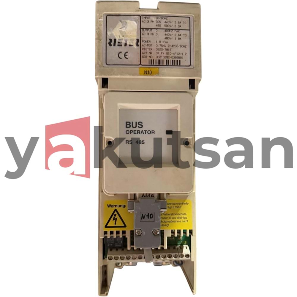 0.75KW F4 KEB