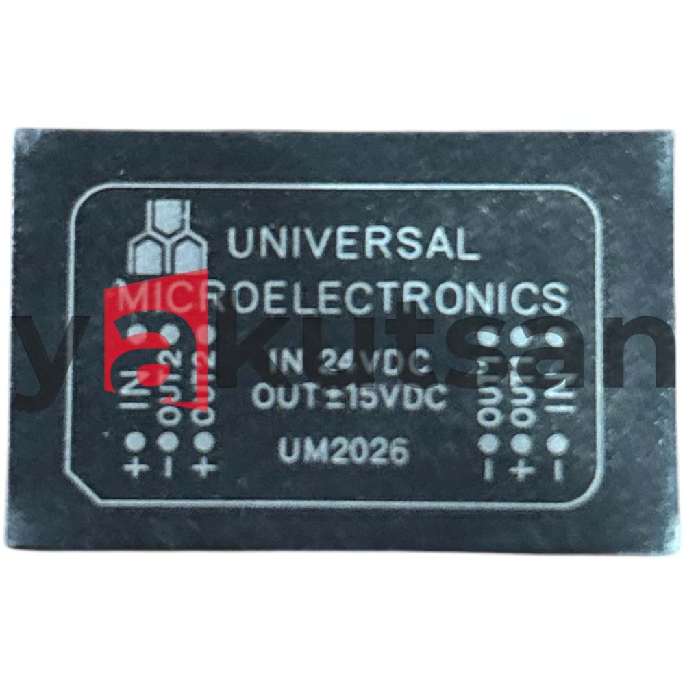 UM2026 IN 24VDC/OUT 15VDC