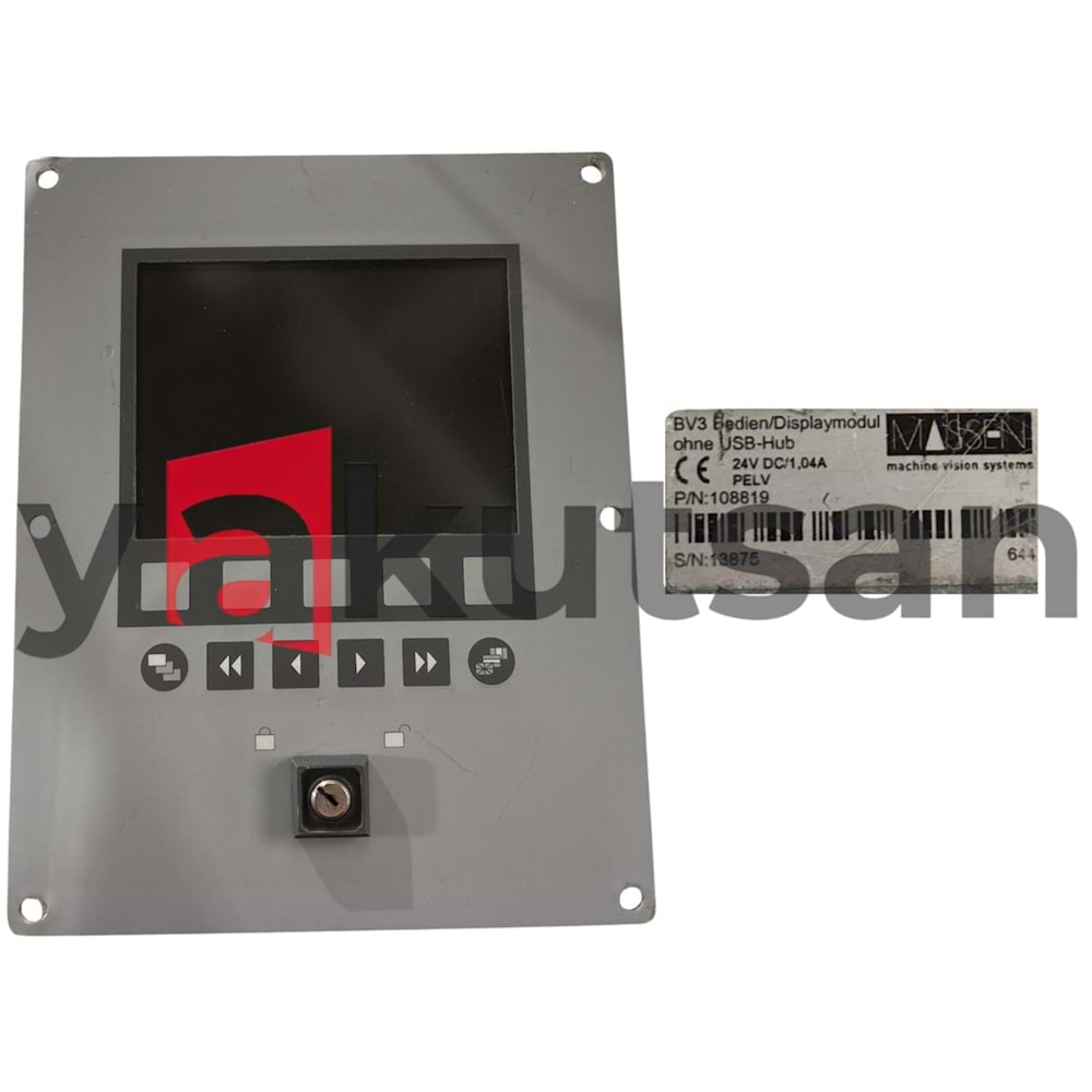 JOSSİ EKRAN BV3 BEDİEN/DİSPLAYMODUL 24VDC/1,04A