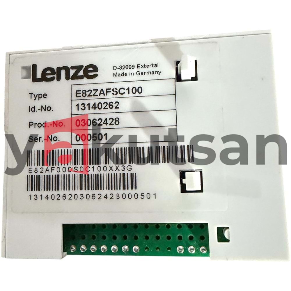 E82ZAFSC100 LENZE