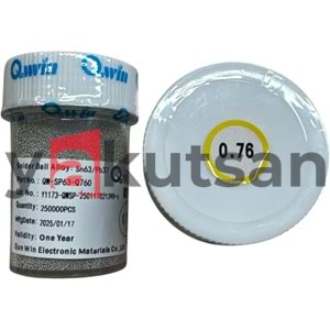 Lehim Topu 0,76mm 250k Bga kurşunsuz
