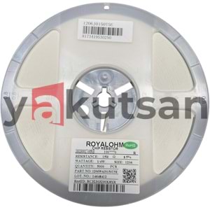15R OHM 1206-0,25W