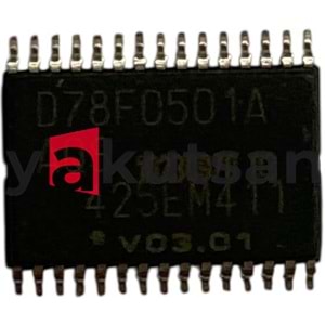 D78F0501A PROĞRAMLI TEST EDİLMİŞ