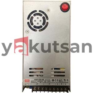 RSP-320-48, 48VDC 6.7A PFC 322W AZ KULLANILMIŞ GARANTİLİ