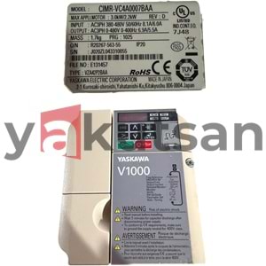 YASKAWA CIMR-VC4A0007BAA 3.0KW/2.2KW