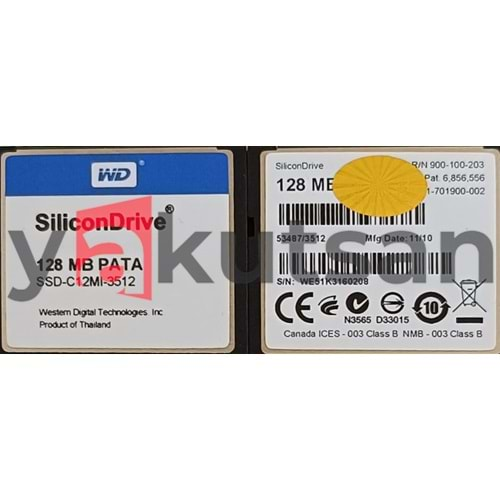 SİLİCON DRİVE 128 MB PATA SSD