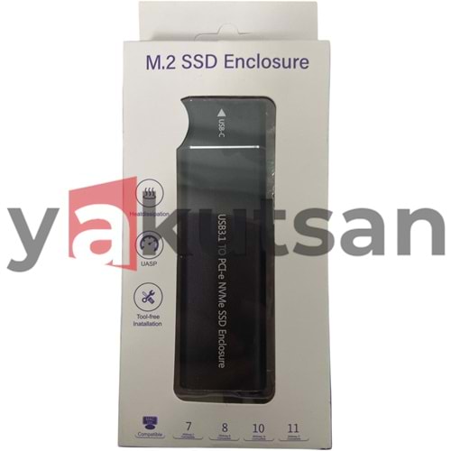 M.2 SSD USB3.1 TO PCI-e NVMe SSD ENCLOSURE