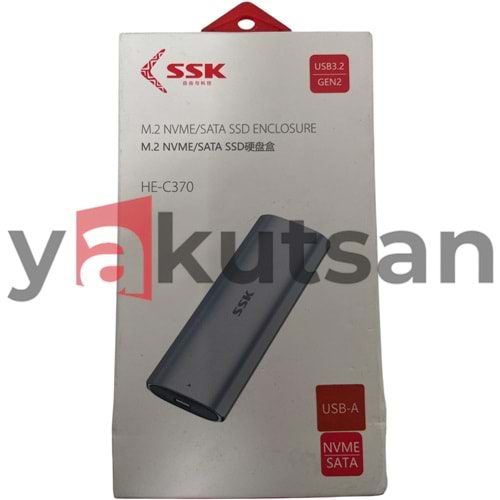 SSK M.2 NVME/SATA SSD ENCLOSURE