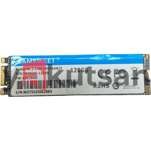 128GB Nv600 M.2 2280 SATA 6GB/S